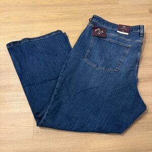 AVA & VIV women’s Dark Blue flare Jeans size 26 inseam 29” NEW